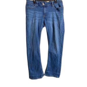 Levi's Blue Flare & Wide Leg Jeans 542